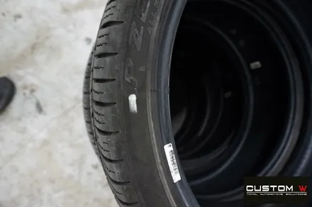 벤츠 A45 AMG 휠 상처 수리 후 매트블랙 휠도색 / 용인 처인구