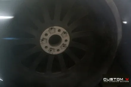 벤츠 CLS450 20인치 마차휠 휠 상처 수리 후 다이아몬드 컷팅 휠 복원 / 용인 처인구