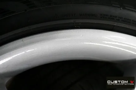 벤츠 W221 S500 기존 잘못된 휠수리 도색 이력 약품 박리 후 하이퍼 실버 휠도색 / 용인 처인구