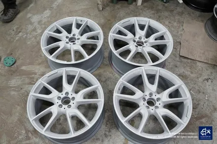 벤츠 GLC43 AMG 다이아몬드 컷팅 휠복원 휠수리 / 용인 처인구