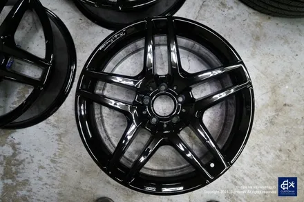 벤츠 S350 블랙유광 휠도색 / 용인 처인구
