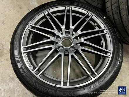 벤츠 GTC AMG 블랙실버 무광 투톤 휠도색 / 용인 처인구