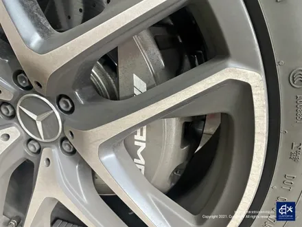 벤츠 GLE53 AMG 쿠페 블랙유광 휠도색 + 레드 캘리퍼 도색 / 용인 처인구