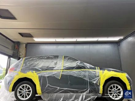 BMW 118d 블랙유광 휠도색 + 엄청난 부식 제거 후 블루 캘리퍼 도색 / 용인 처인구