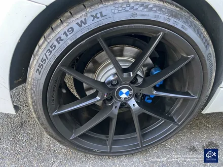 BMW F30 328i 휠수리 후 무광 블랙 휠도색 / 용인 처인구