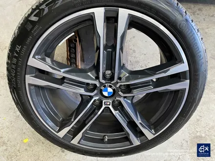 BMW 120i 704M 블랙유광 휠도색 + 레드 캘리퍼 도색 / 용인 처인구