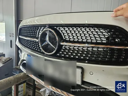 메르세데스 벤츠 E450 카브리올레 순정 세로그릴, AMG 리어 디퓨져, 스티어링휠 어질리티 컨트롤러, 윈드디플렉터, 실내 H01 GEN 우드트림, 에어발란스이오나이저 P21 설치 / 용인 처인구