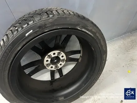 BMW G20 330e 상처가 많은 19인치 휠수리 후, 사틴 블랙 (aka. 맷블랙 MATT BLACK / 무광 블랙) 휠도색 / 용인 처인구