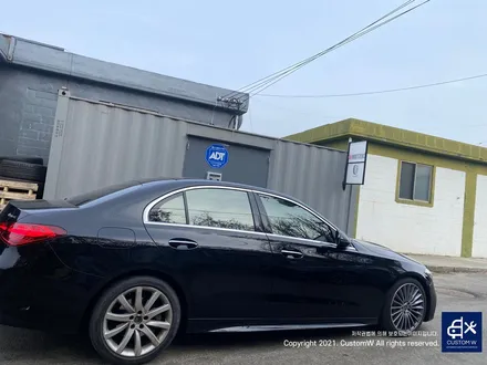 벤츠 신형 C300 AMG LINE (BR206) 19인치 마차휠 상처 수리 후, 다이아몬드 커팅 휠 복원 / 용인 처인구