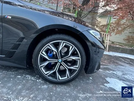 BMW G24 420i 860M 19인치 유광 블랙 휠 도색 + 휠 커버 20개도 함께 도색. (feat. 휠 커버가 왜 이리 많은 건가..;;) / 용인 처인구