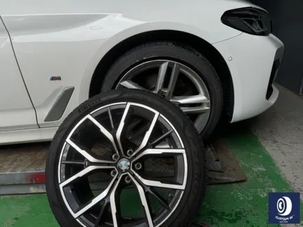 BMW G30 845M 휠 상처 수리 후, 다이아몬드 커팅 휠 복원 / 용인 처인구