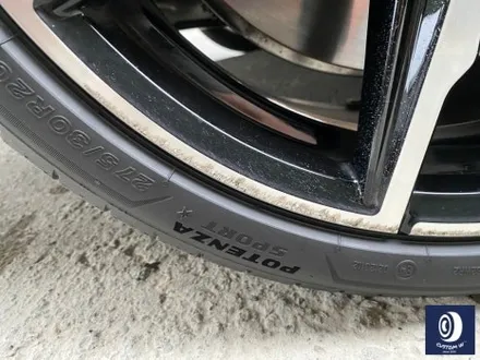 BMW M850i 20인치 895M 휠 상처 수리 후, 다이아몬드 커팅 휠 복원 / 용인 처인구