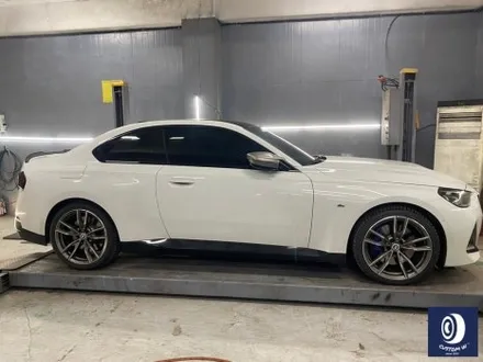 BMW M240i 블랙 유광 휠도색 + 레드 캘리퍼 도색 / 용인 처인구