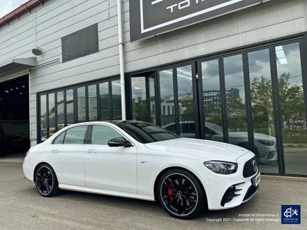 벤츠 E53 AMG 블랙실버 유광 투톤 휠도색 / 용인 처인구