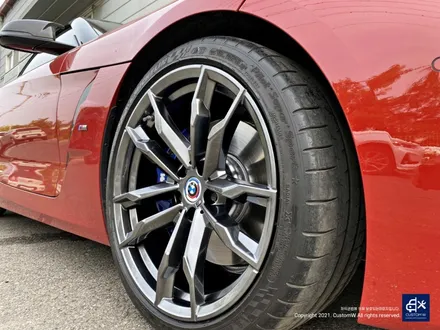 BMW Z4 고스트 크롬 휠도색 / 용인 처인구
