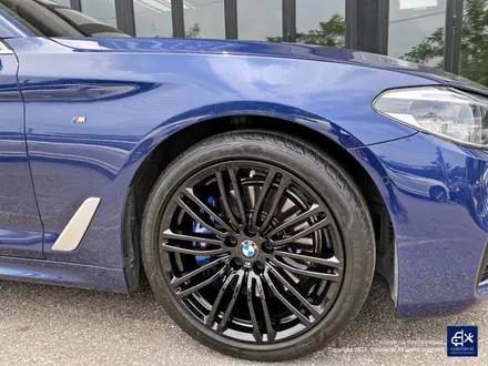 BMW G30 530i 664M 휠수리 후 블랙유광 휠도색 / 용인 처인구