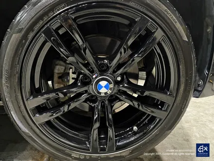 BMW F30 320d 441M 휠수리 후 블랙유광 휠도색 / 용인 처인구