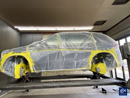 Mercedes-AMG GLE53 블랙유광 휠도색 & 레드 캘리퍼 도색 / 용인 처인구