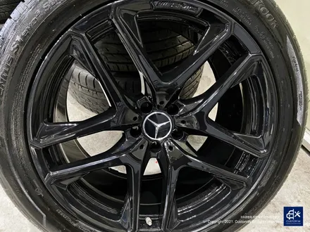 벤츠 GLE53 AMG 휠수리 후 블랙유광 휠도색 / 용인 처인구