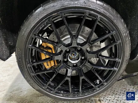 벤츠 C63 AMG 휠수리 후 블랙유광 휠도색 / 용인 처인구