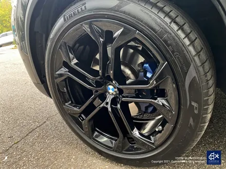 BMW X5 40i 휠수리 후 블랙유광 휠도색 / 용인 처인구