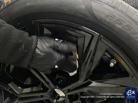 BMW G24 420i 860M 19인치 유광 블랙 휠 도색 + 휠 커버 20개도 함께 도색. (feat. 휠 커버가 왜 이리 많은 건가..;;) / 용인 처인구