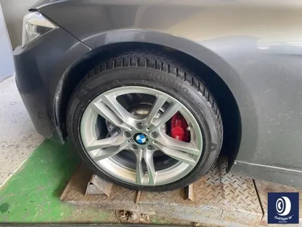BMW 320D 400M 윈터용 휠 약품 박리 및 부식 제거 후, 실버 복원 도색_ / 용인 처인구