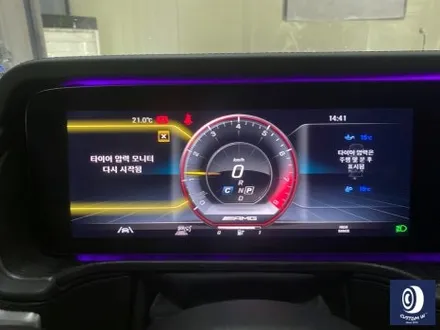 벤츠 G바겐 G63 AMG 22인치 사틴 블랙 실버 투톤 휠 도색 / 보험 긴급 출동 세이프티 로더(캐리어 카) 입 출고 / 용인 처인구