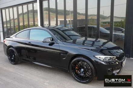 BMW M4 666M 휠 상처 수리 후, 블랙 유광 휠도색,캘리퍼 도색. / 용인 처인구