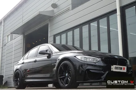 BMW M3,M4 437M 휠 상처 수리 후, 블랙 유광 휠도색. / 용인 처인구