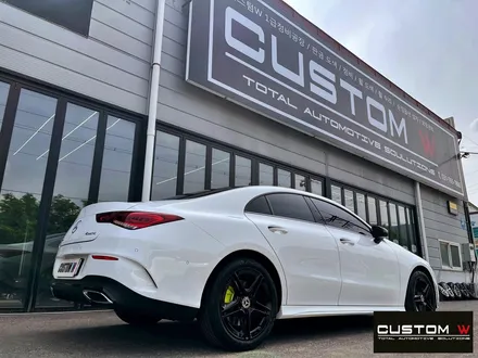 벤츠 CLA250 블랙유광 휠도색 + 애시드 그린 형광 캘리퍼 도색 / 용인 처인구