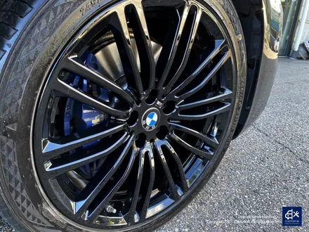 BMW G30 530e 664M 휠수리 후 블랙유광 휠도색 / 용인 처인구