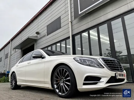 벤츠 S350d 휠수리 후 고스트크롬 휠도색 / 용인 처인구
