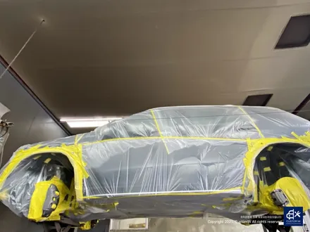 Mercedes-AMG GLE53 블랙유광 휠도색 & 레드 캘리퍼 도색 / 용인 처인구