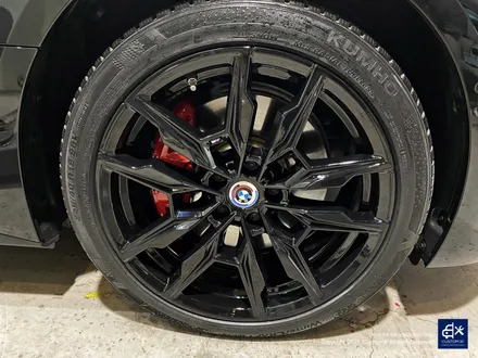 BMW i4 M50 휠수리 후 블랙유광 휠도색 / 용인 처인구