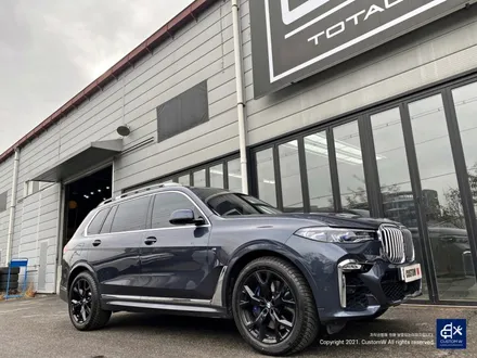 BMW X7 휠수리 후 블랙유광 휠도색 / 용인 처인구