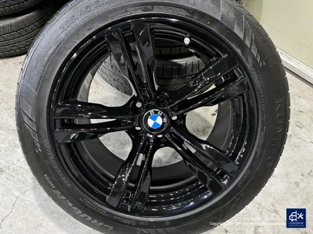 이런 상태의 캘리퍼도 살려냅니다! BMW F15 X5 30d 휠수리 후 블랙유광 휠도색 + 블루 캘리퍼 도색 및 허브 방청 / 용인 처인구