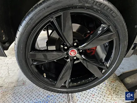 재규어 F타입(F-type) 휠수리 후 블랙유광 휠도색 / 용인 처인구