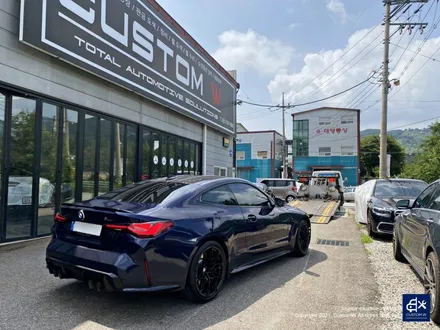 BMW M4 컴페티션 826M 휠수리 후 블랙유광 휠도색 / 용인 처인구