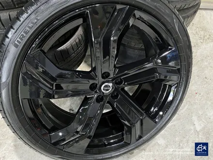 볼보 XC90 휠수리 후 블랙유광 휠도색 / 용인 처인구
