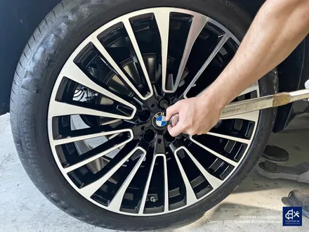 BMW X7 다이아몬드 컷팅 블랙 폴리시 휠도색 / 용인 처인구