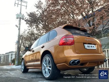 너무 탐나는 포르쉐 카이엔 GTS  휠수리 후, 정품 실버 복원 휠도색 / 용인 처인구