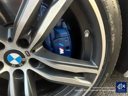 BMW 640D 703M 20인치 휠 상처 수리 후, 다이아몬드 컷팅 휠 복원 그리고 블루 캘리퍼 도색까지_! / 용인 처인구