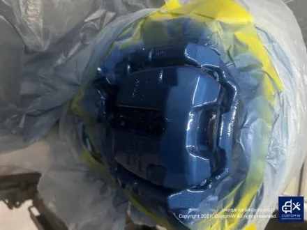 후기글 작성해 주신 고객님의 차량_! BMW G05 X5 45e 휠 상처 수리 후, 블랙 유광 휠도색 그리고 부식 녹 제거 및 방지 블루 캘리퍼 도색 작업까지_! / 용인 처인구