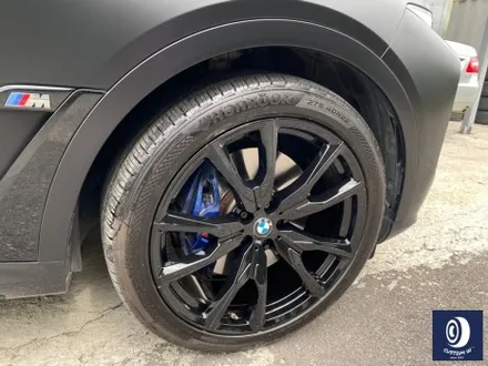 BMW X7 M60i 755M 22인치 휠 상처 수리 후, 제트 블랙 휠 복원 도색 / 용인 처인구