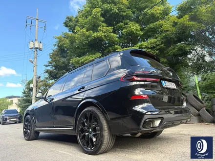 신차 출고 작업 / BMW X7 40I 22인치 913M 제트 블랙 (하이그로시 블랙 / 검정 유광) 휠도색 / 용인 처인구
