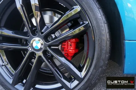 BMW 420i 쿠페 & 430i 컨버터블 블랙 유광 휠도색, 캘리퍼 도색. / 용인 처인구