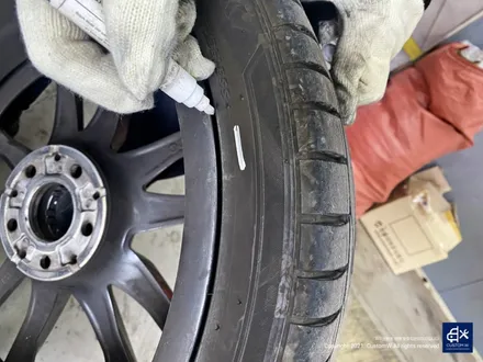 벤츠 C43 AMG 블랙유광 휠도색 + 레드 캘리퍼 도색 / 용인 처인구