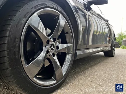 벤츠 C220d 휠수리 후 고스트 크롬 휠도색 / 용인 처인구