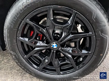 BMW X4 887M 휠수리 후 블랙유광 휠도색 / 용인 처인구